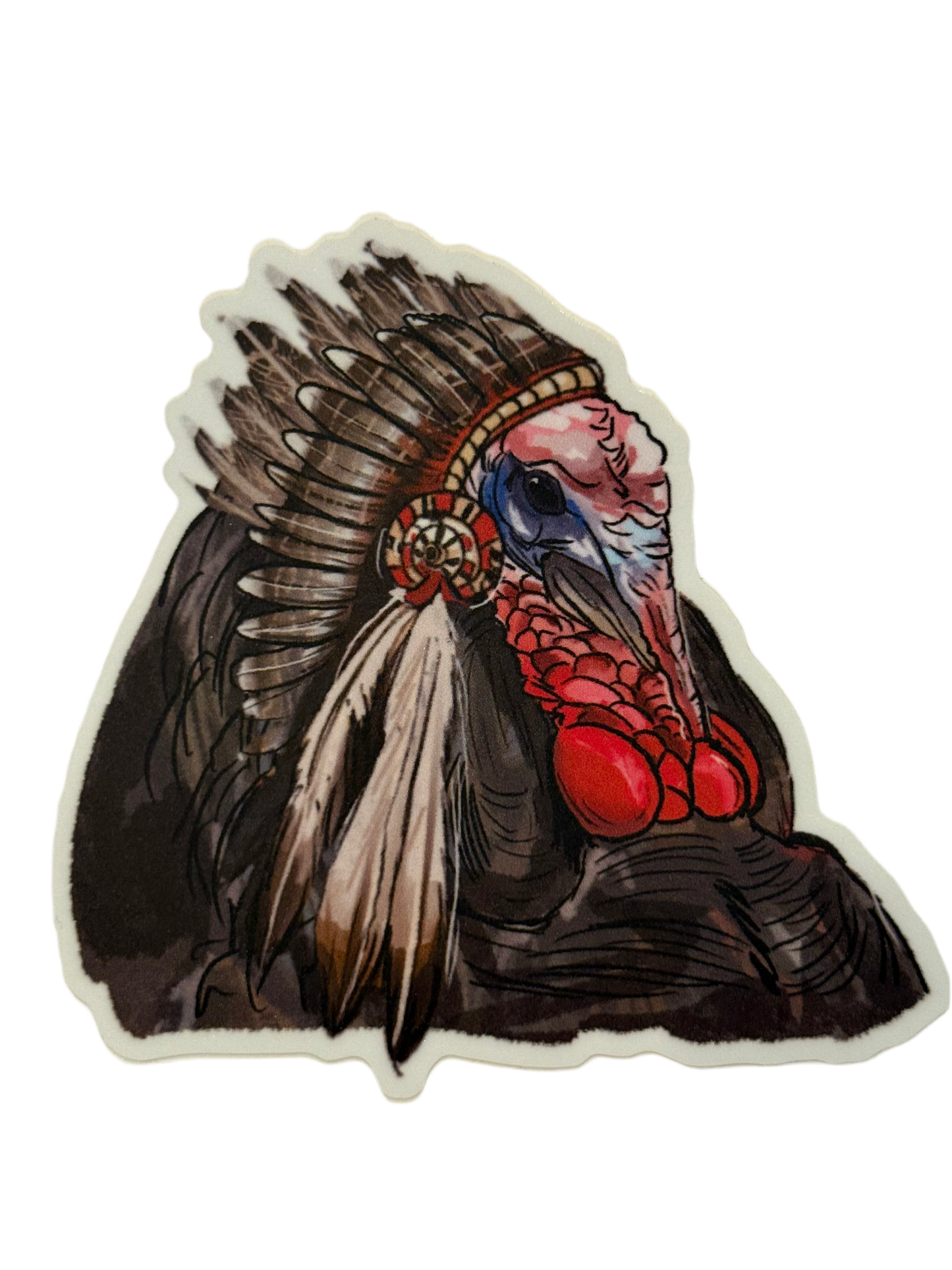 Turkey Chief Sticker