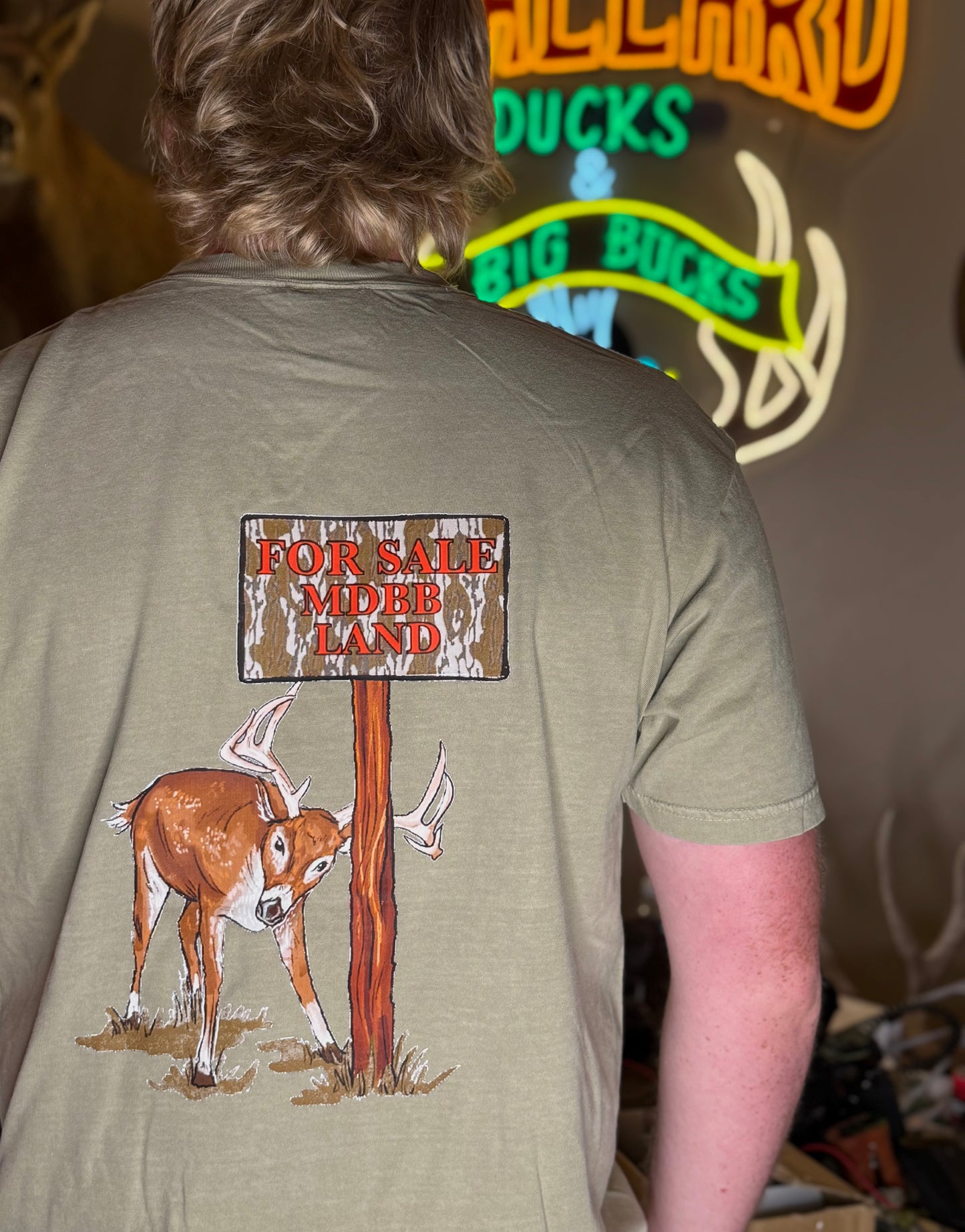 Posted Buck Tee