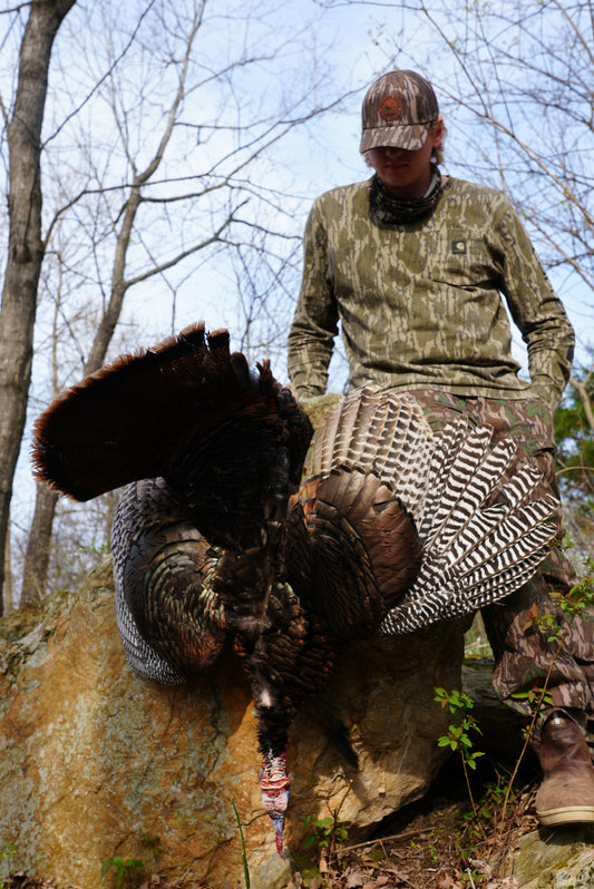 Mossy Oak Leather Patch Hat